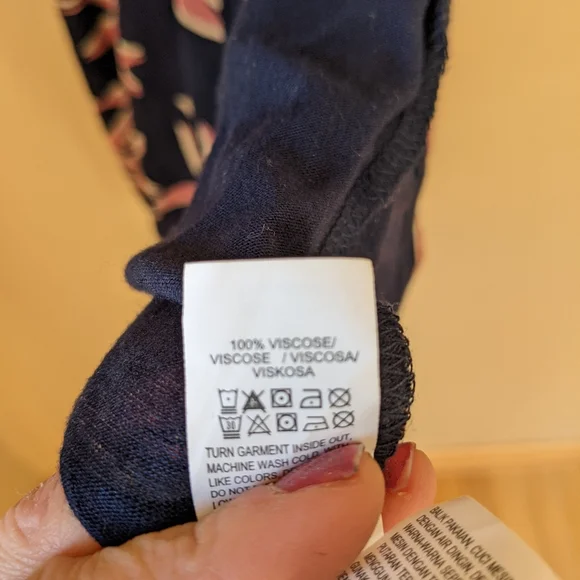 Lucky Brand flutter sleeve Dress size small - Picture 4 of 6